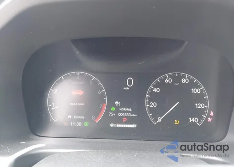 2025 Honda Odyssey Ex-L from USA, damaged, VIN 5FNRL6H66SB008666